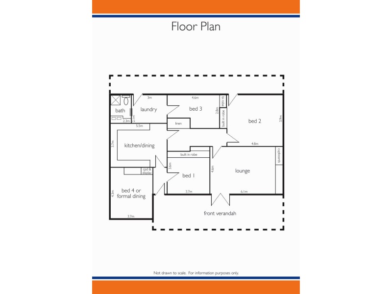 2 Park Terrace, Naracoorte SA 5271 Floorplan