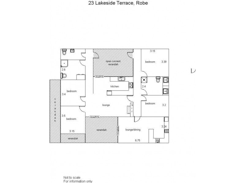 3 Lakeside Terrace, Robe SA 5276 Floorplan