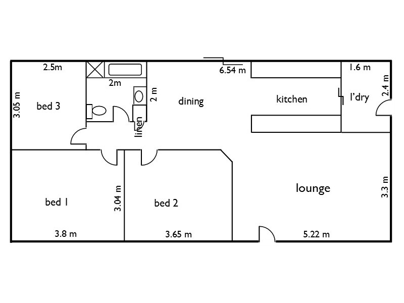 18 Charles Street, Naracoorte SA 5271 Floorplan