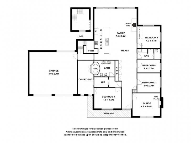 16 Sturt Street, Robe SA 5276 Floorplan