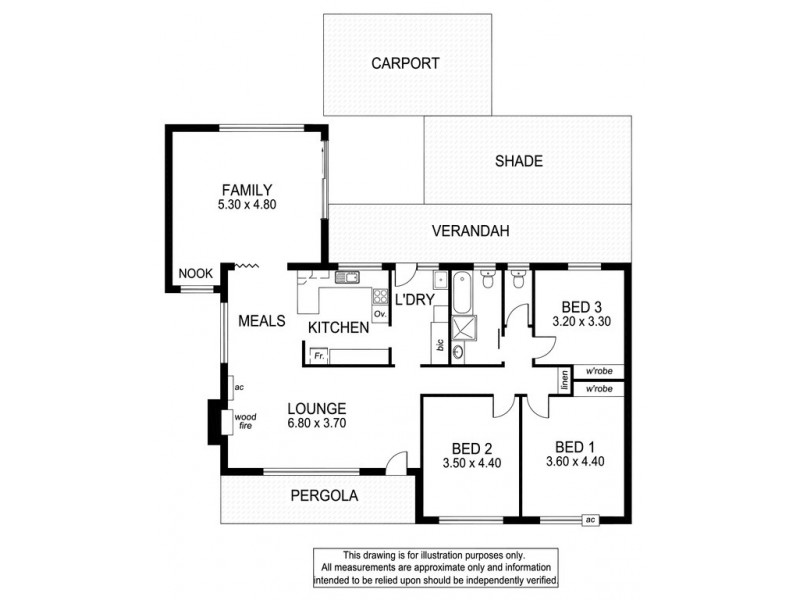 16 Stewart Terrace, Naracoorte SA 5271 Floorplan
