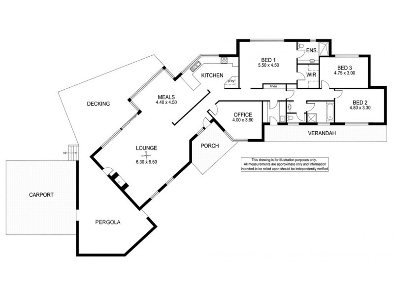 2 Parklands Terrace, Beachport SA 5280 Floorplan