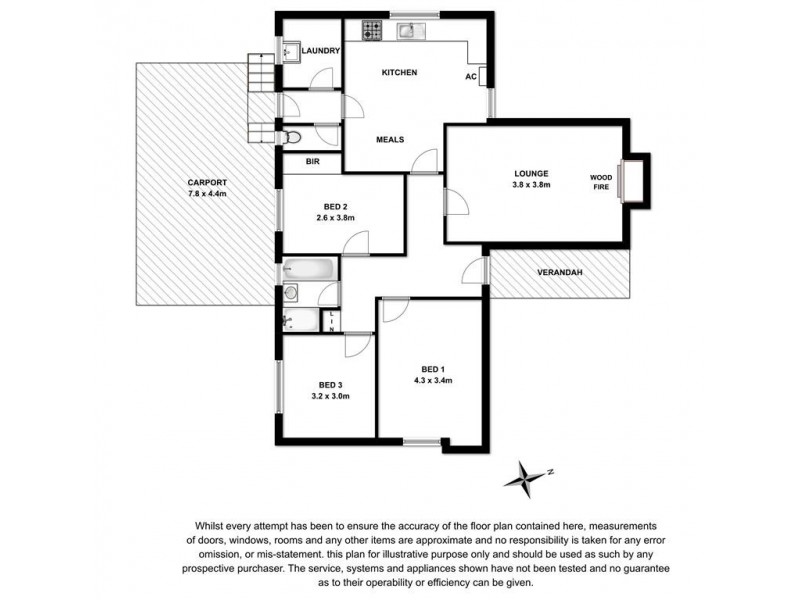 20 Foster Street, Naracoorte SA 5271 Floorplan