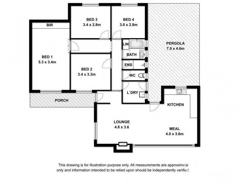 31 Aitchison Avenue, Naracoorte SA 5271 Floorplan