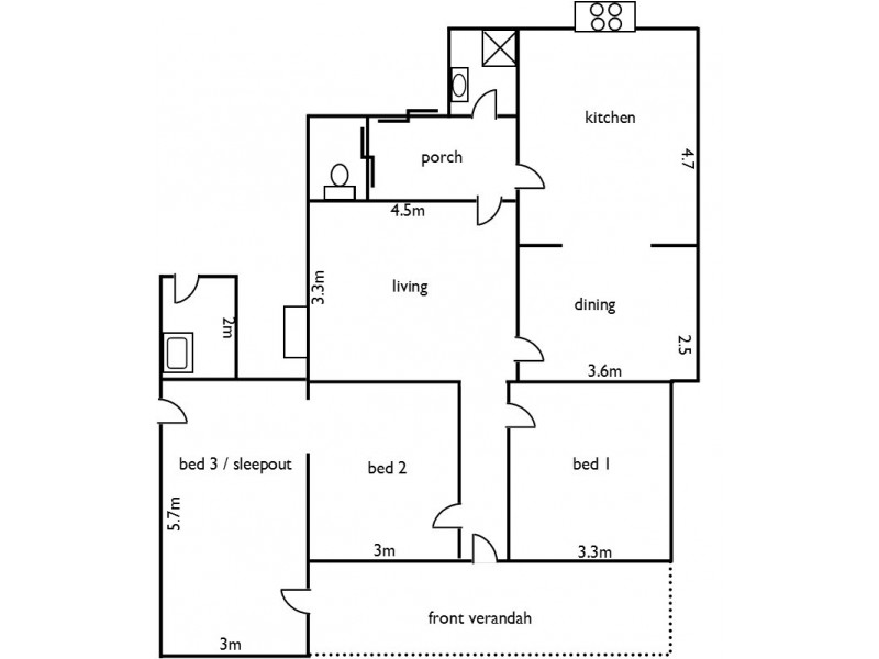 20 Splatt Street, Apsley VIC 3319 Floorplan