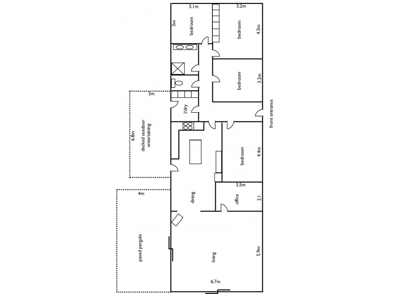 102 Haynes Edwards Road, Naracoorte SA 5271 Floorplan