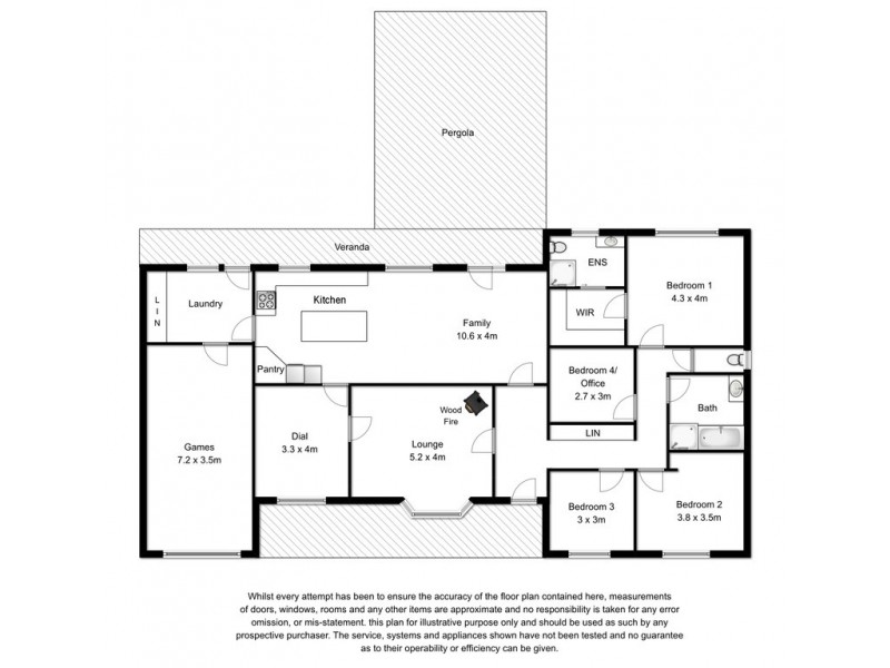18 Fordham Ave, Naracoorte SA 5271 Floorplan