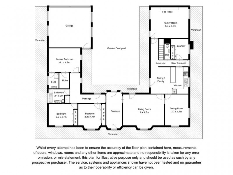 326 Peters Lane, Naracoorte SA 5271 Floorplan