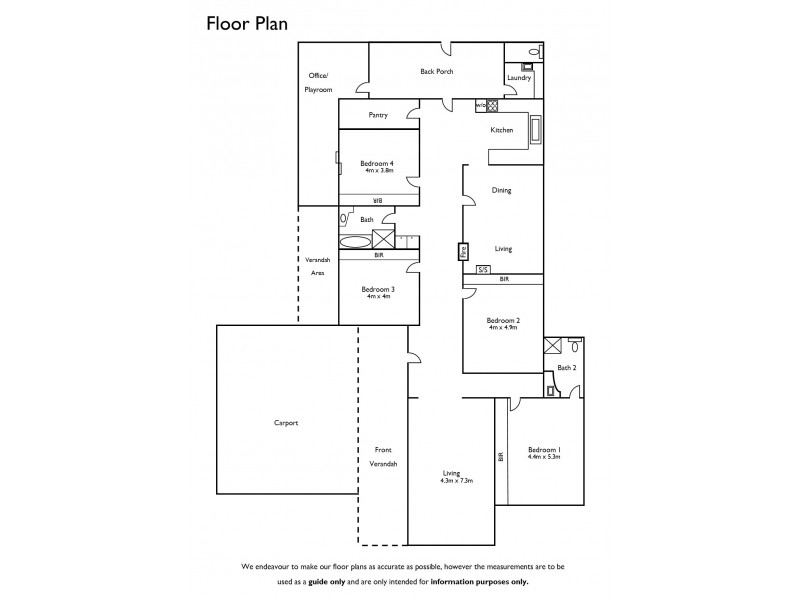 19 Foster Street, Naracoorte SA 5271 Floorplan