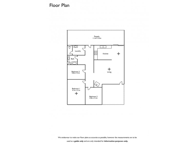 1 Artaud Terrace, Naracoorte SA 5271 Floorplan