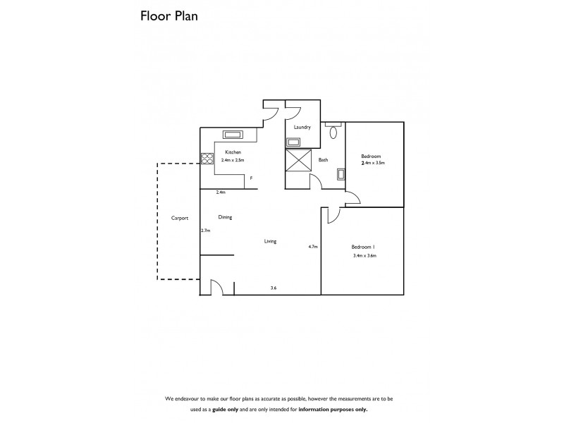 Unit 2/14 Adelaide Avenue, Naracoorte SA 5271 Floorplan