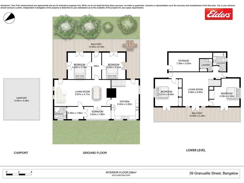 39 Granuaille Road, Bangalow NSW 2479 Floorplan