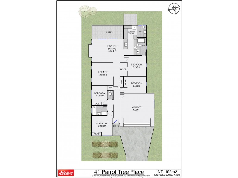41 Parrot Tree Place, Bangalow NSW 2479 Floorplan