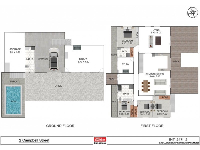 2 Campbell Street, Bangalow NSW 2479 Floorplan