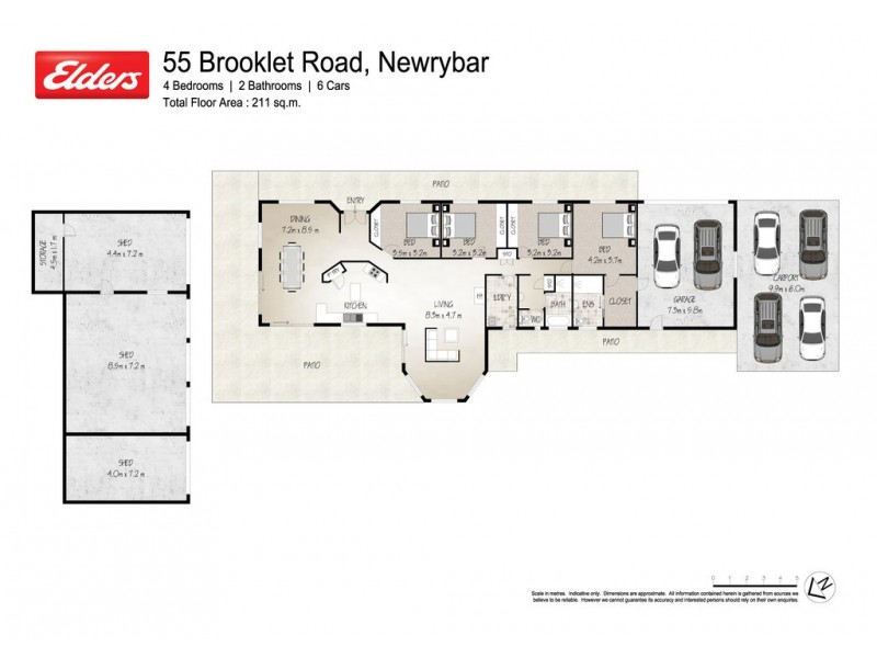 55 Brooklet Road, Newrybar NSW 2479 Floorplan