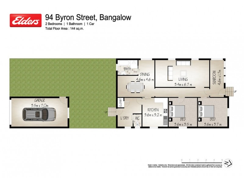 94 Byron Street, Bangalow NSW 2479 Floorplan