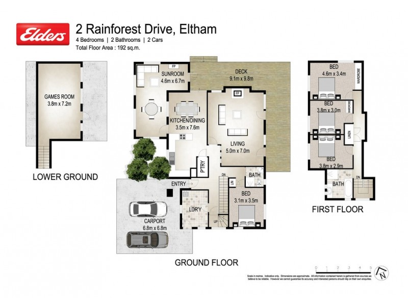 2 Rainforest Drive, Eltham NSW 2480 Floorplan