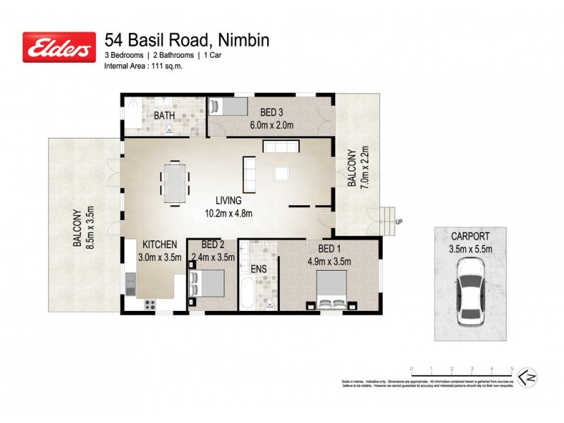 54 Basil Road, Nimbin NSW 2480 Floorplan
