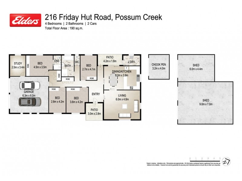 216 Friday Hut Road, Possum Creek NSW 2479 Floorplan