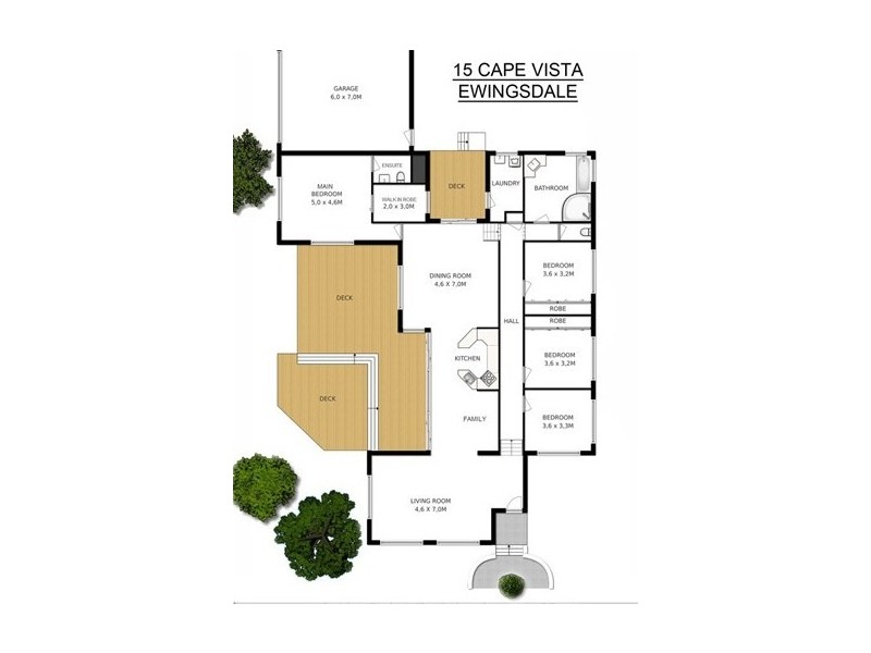 15 CAPE VISTA DRIVE, Ewingsdale NSW 2481