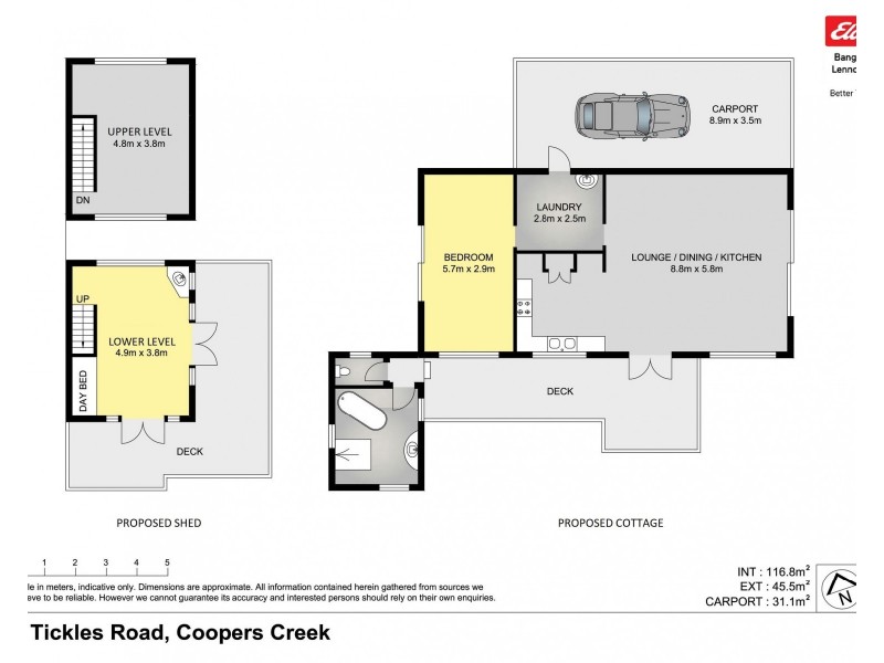 2 Tickles Road, Upper Coopers Creek NSW 2482 Floorplan