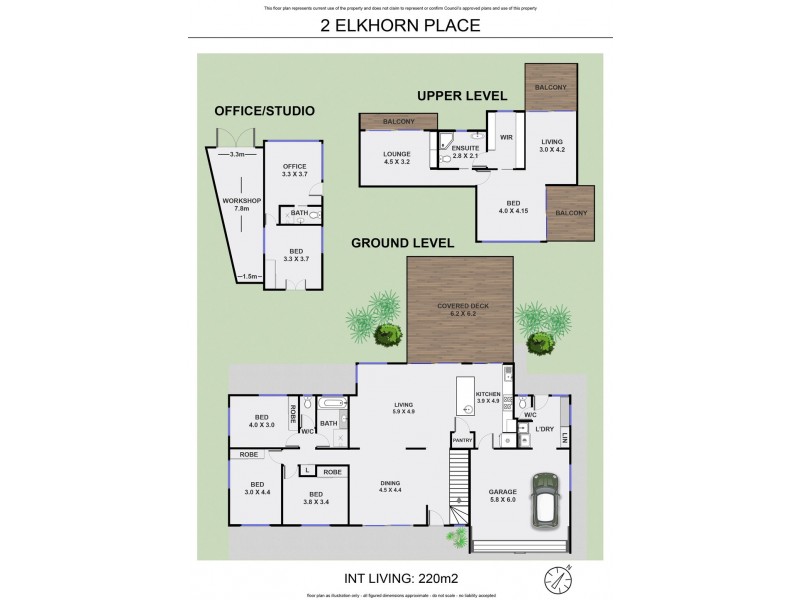 2 Elkorn Place, Bangalow NSW 2479 Floorplan