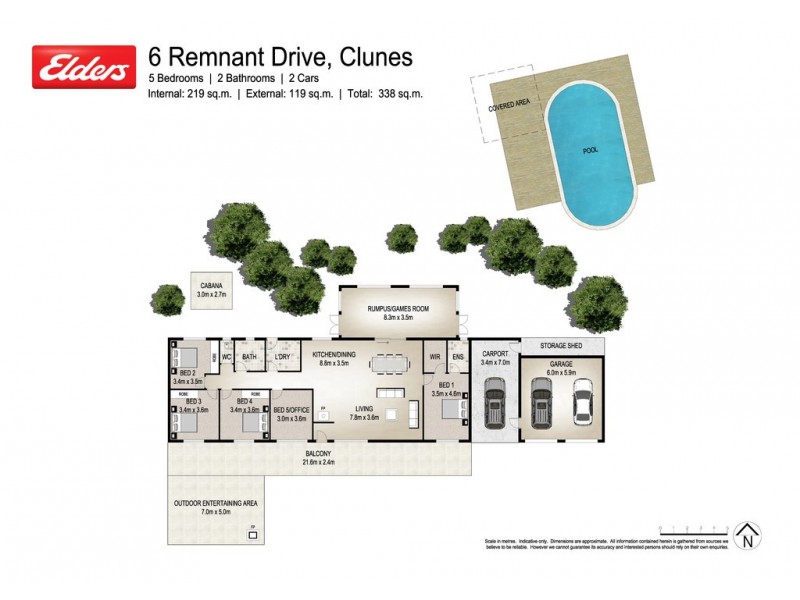6 Remnant Drive, Clunes NSW 2480 Floorplan