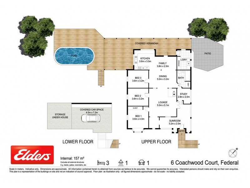 6 Coachwood Court, Federal NSW 2480 Floorplan