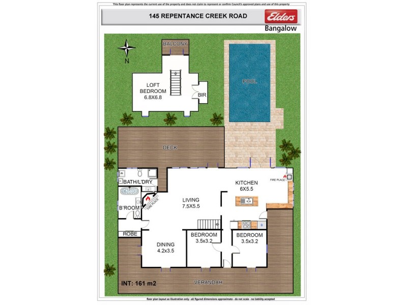 # 145 Repentance Creek Road, Rosebank NSW 2480 Floorplan