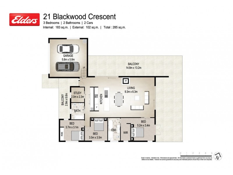 21 Blackwood Crescent, Bangalow NSW 2479 Floorplan