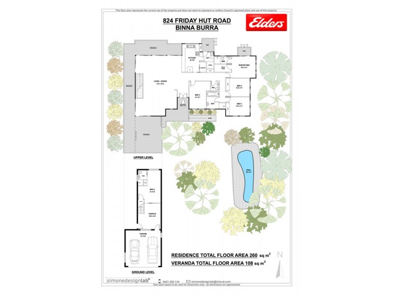 # 824 Friday Hut Road, Possum Creek NSW 2479 Floorplan