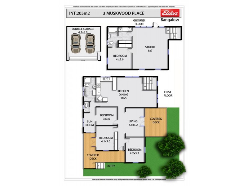 3 Muskwood Place, Bangalow NSW 2479 Floorplan