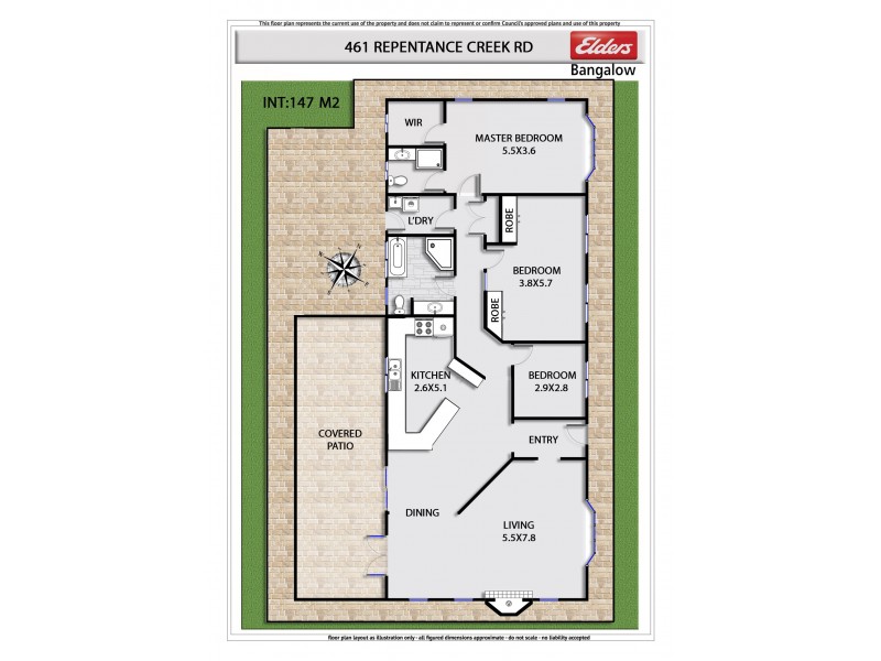 # 461 Repentance Creek Road, Federal NSW 2480 Floorplan
