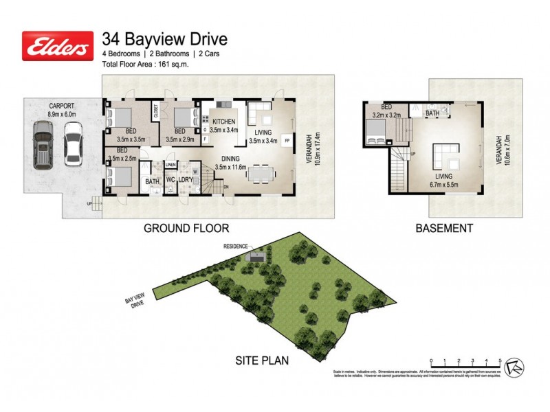 34 Bayview Drive, Goonengerry NSW 2482 Floorplan