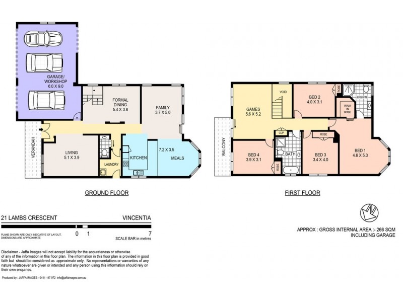 21 Lambs Crescent, Vincentia NSW 2540 Floorplan