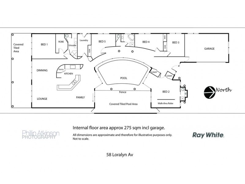 58 Loralyn Avenue, St Georges Basin NSW 2540 Floorplan