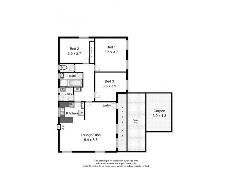 87 Collins Parade, Hackham SA 5163 Floorplan