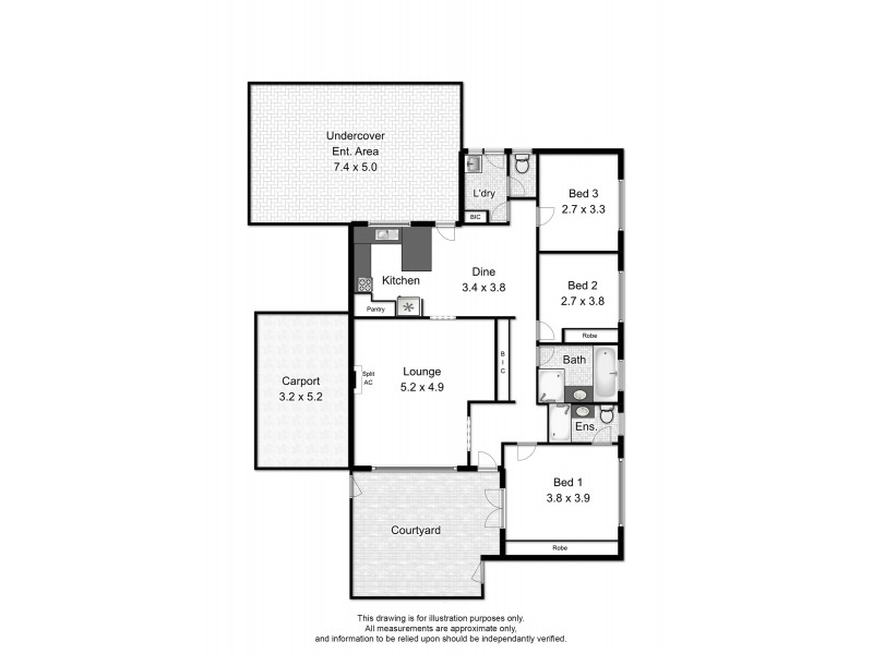 5 Frances Street, Morphett Vale SA 5162 Floorplan