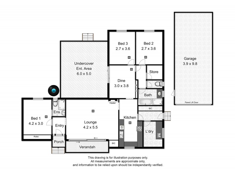13 LINDSAY DRIVE, Morphett Vale SA 5162 Floorplan