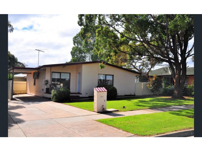 3 COLUMBA STREET, Morphett Vale SA 5162