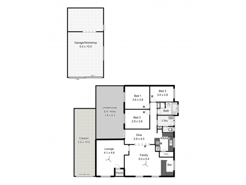 14 Hammond Ave, Morphett Vale SA 5162 Floorplan
