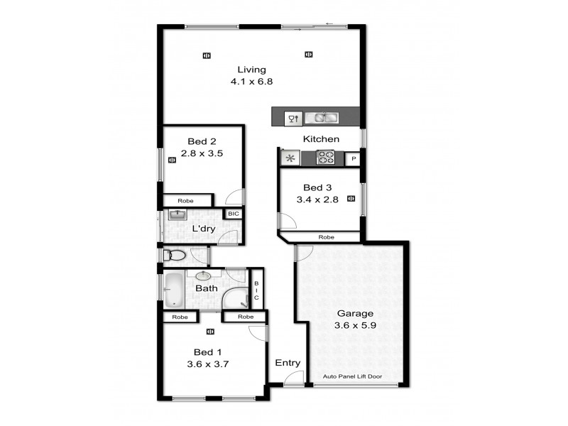 18 Jindabyne Street, Andrews Farm SA 5114 Floorplan