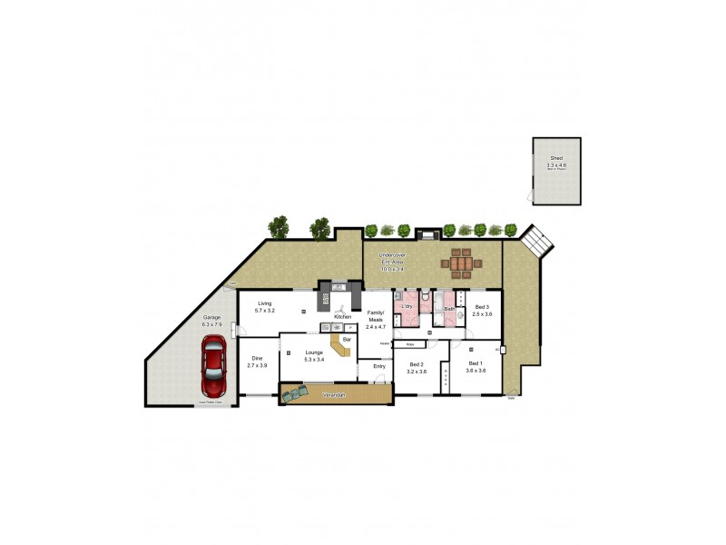 25 Cherub Street, Hallett Cove SA 5158 Floorplan