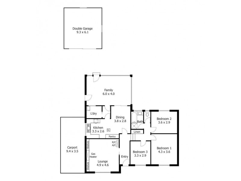 6 Perkins Road, Morphett Vale SA 5162 Floorplan
