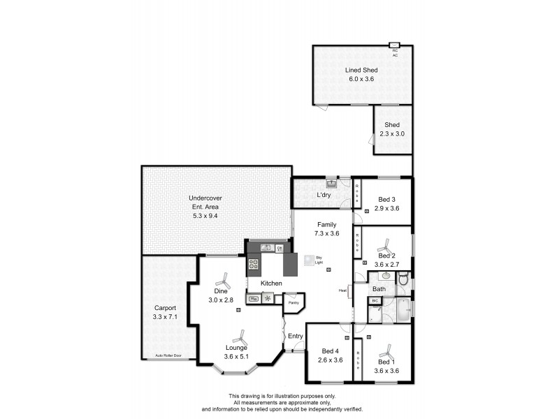 54 Vennachar Drive, Hallett Cove SA 5158 Floorplan