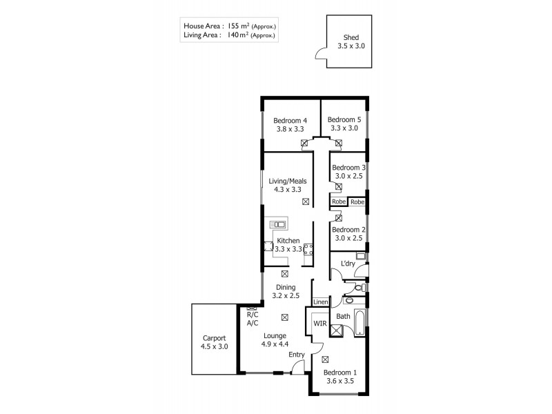 30 Lantern Drive, Seaford Rise SA 5169 Floorplan