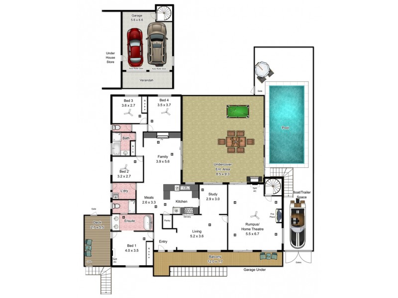 11 Dutchman Drive, Hallett Cove SA 5158 Floorplan