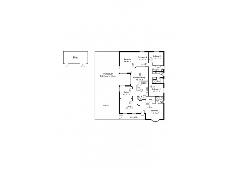 7 Jayden Court, Mclaren Flat SA 5171 Floorplan