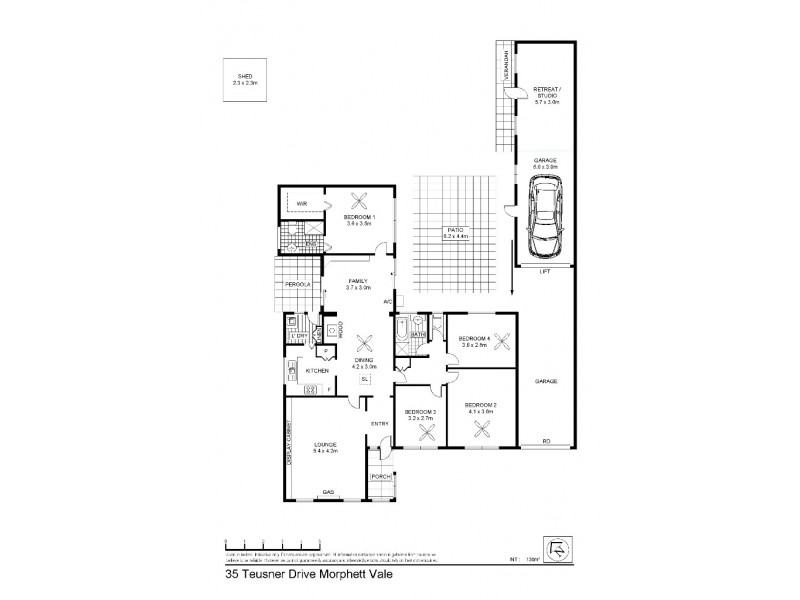 35 Teusner Drive, Morphett Vale SA 5162 Floorplan