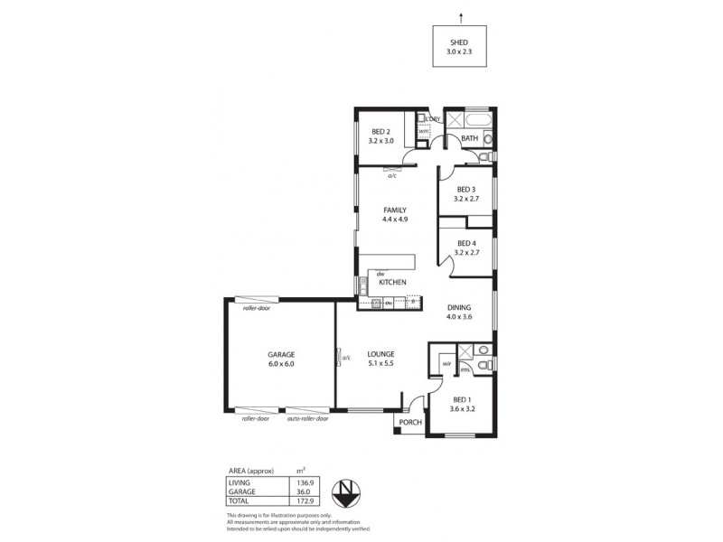 4 Sovereign Drive, Woodcroft SA 5162 Floorplan